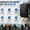 LITEGUEST AirFlow Cooling Backpack 20L | Dual Fan Ventilated Backpack