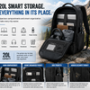 LITEGUEST AirFlow Cooling Backpack 20L | Dual Fan Ventilated Backpack