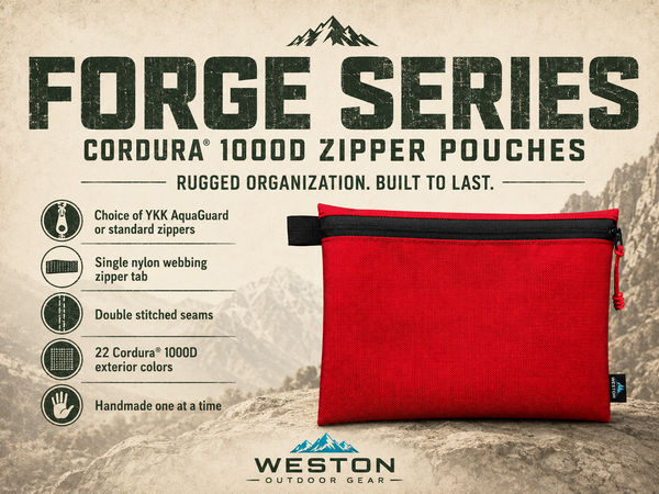 Forge Series Mini Cordura® Pouch – Compact Storage for EDC & Camping