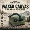 Waxed Canvas Trangia Spirit Burner Case – Rugged & Classic Fire Kit Pouch
