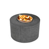 Classic Cylinder Concrete Fire Pit