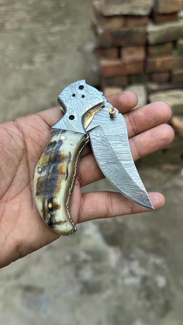 Pearlridge Damascus Folder 7