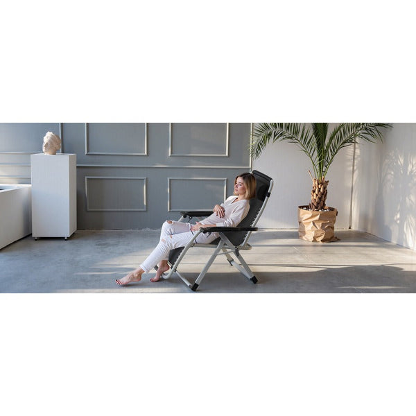 Zero Gravity Recliner Chair Foldable Patio Lounge w/Cup Holder & Cushion