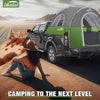 5.5-6.7ft Portable Pickup Truck Bed Tent Green