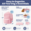 The Original Doggy Bag® Backpack for Dog Supplies (Personalize it!)