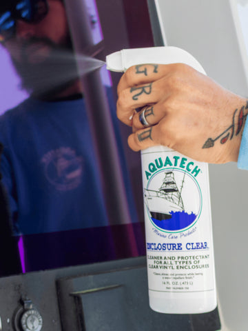 Enclosure Clear Cleaner & Protectant for Marine Vinyl