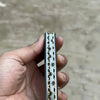 Boneridge Damascus Folder 7" Premium Bone Handle with Damascus Bolster