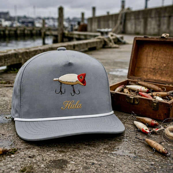 No. 05 - The Old School Popper - Backwater Dusk - Rope Brim Trucker