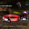 Fenix HM65R-T V2 Rechargeable Lightweight Trail Running Headlamp