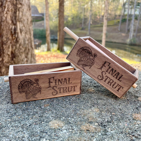 Final Strut Push Button Turkey Call