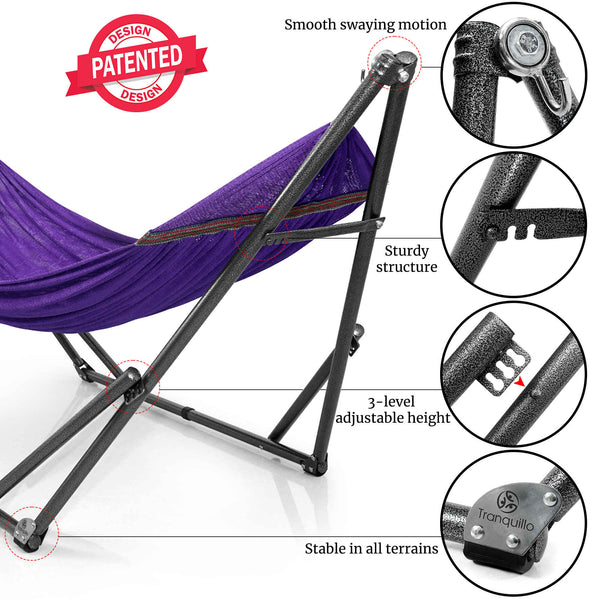 Universal Hammock with Medium Size Stands