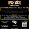 Hickory Smoke Jerky Seasoning & Snack Stix Kit