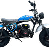 TrailMaster Hurricane 200PRO Mini Bike, 196cc 6.5hp with Electric Start, Torque Converter, Dual Disc Brakes, Front & Rear Suspension, LED Headlight