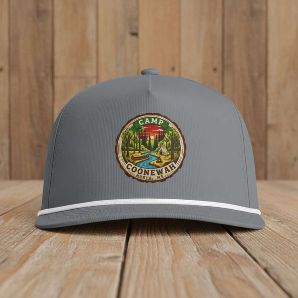Camp Coonewah Sunwashed Rope Trucker Hat | Clear Water Trading Co.