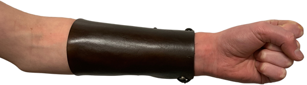 Classic Youth Arm Guard - Dark Brown
