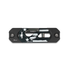 American Flag Black Edition Aluminum Recessed Winch Shackle with Fairlead. (LIFE TIME WARRANTY*)
