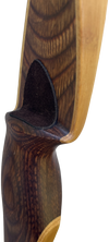 King Traditional Leather Rest and Plate