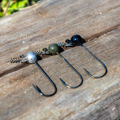 Reaction Tackle Lead Stand-Up Shaky Head Jigs (10 pack)