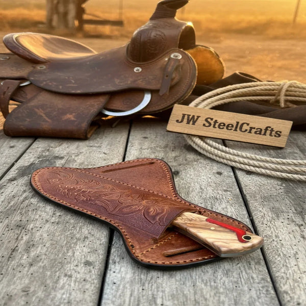 Rancher's Dualwood Cowboy Knife 7