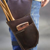 Leather Rear Facing Hip Quiver