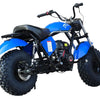 TrailMaster Monster Dog II Mini Bike, 196cc 6.5hp with Torque Converter, Rear Hydraulic Disc Brake