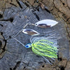Reaction Tackle Tungsten Double Willow Blade Spinnerbait Jigs (2-Pack)