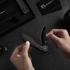 The Vector Folding Pocket Knife Giftset for Men and Women (Black)