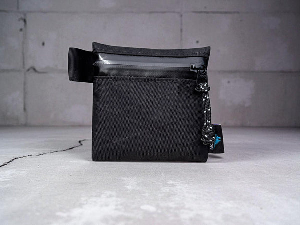 Mini XPac Zip Pouch – 3x3x1 Weatherproof Organizer, EDC Travel Pouch for Meds, Coins & Gear
