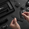 The Loyalist Folding Pocket Knife Giftset for Men and Women (Black and Blue)