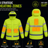 LITEGUEST 8-Zone Heated Reflective Jacket | Outdoor Utility Coat