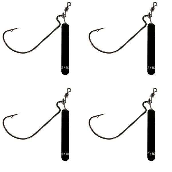 Reaction Tackle Tungsten Jika Rigs- 4PK