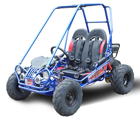 TrailMaster MINI XRX+ Kids Go Kart, 5.5hp Gas Engine with Electric Start, Remote Start/Kill, Ages 4-9