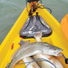 4" White Ice With Built-In Tail Rattle
