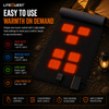 LITEGUEST 7-Zone USB Heated Sleeping Mat | Camping Sleeping Pad