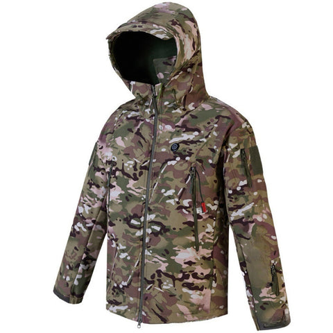 LITEGUEST 7-Zone Heated Jacket | Camo Outdoor Jacket with USB Power