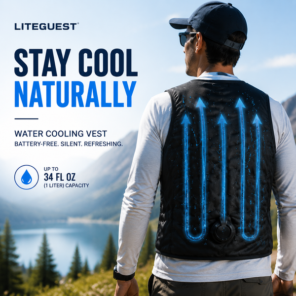LITEGUEST Water Cooling Vest | Battery-Free Cooling for Outdoor Activities