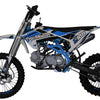 TrailMaster LK125 Pro Series Dirt Bike, Electric Start, 4-Speed Manual, Dual Disc Brakes, (17/14) Wheels