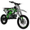 TrailMaster LK125 Pro Series Dirt Bike, Electric Start, 4-Speed Manual, Dual Disc Brakes, (17/14) Wheels