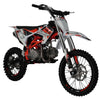 TrailMaster LK125 Pro Series Dirt Bike, Electric Start, 4-Speed Manual, Dual Disc Brakes, (17/14) Wheels