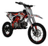TrailMaster LK125 Pro Series Dirt Bike, Electric Start, 4-Speed Manual, Dual Disc Brakes, (17/14) Wheels