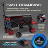Electric Folding Wagon with Tank Wheels – LUXEL CEC-2BR