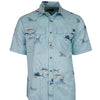 Men's Marine Charts UV Vented Fishing Shirt