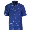 Men's Marine Charts UV Vented Fishing Shirt