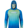 Men's Mahi Camo UV Fishing Hoodie Gaiter