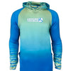 Men's Mahi Camo UV Fishing Hoodie Gaiter