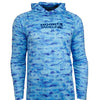 Men's Billfish Camo UV Fishing Hoodie
