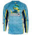 Men's Mahi Scales L/S UV Fishing Shirt