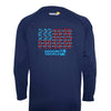 Men's American Fish L/S UV Fishing Shirt