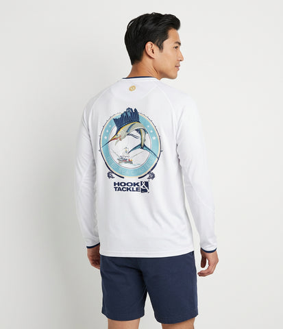 Men's Sail Fishing L/S UV Fishing Shirt