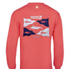 Men's Fish Flags L/S UV Fishing T-Shirt
